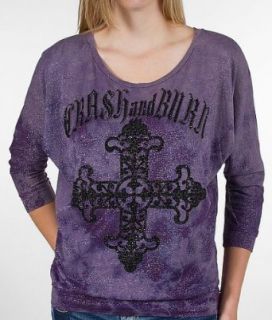 Crash & Burn Cross Miller Lurex Sweatshirt Fashion Sweatshirts