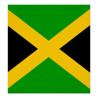 Jamaica High quality Flag Print
