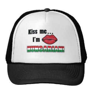 Kiss Me I'm Hungarian Hats
