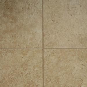 Innovations Tumbled Travertine 8 mm Thick x 11 3/5 in. Wide x 46 3/10 in. Length Click Lock Laminate Flooring (18.56 sq. ft. / case) 836245
