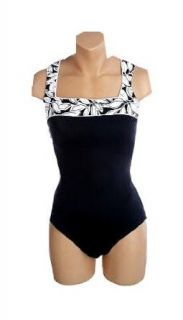 It Figures C Cup & Up Collection Floral Trim Tank Style Swimsuit RETAIL VALUE $110 (22w)