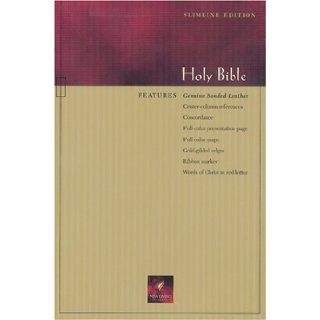 Slimline Reference Bible NLT Tyndale House Publishers 9780842334235 Books
