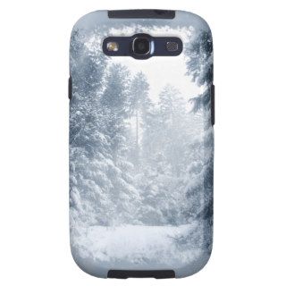Winter Wonderland Christmas Snow Scene Samsung Galaxy SIII Case