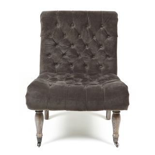 Duchess Warm Grey Accent Chair Kosas Collections Chairs