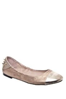 Report Women's Elisabeth Flat, Pewter, 9 M US Ballet Flats Shoes