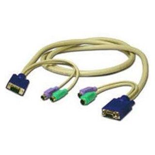 NEW 15' 3 in 1 VGA Extension Cable (Peripheral Sharing)