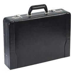 Solo Leather Laptop Attache 488 Black Solo Leather Briefcases