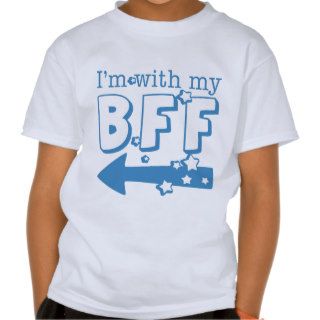 I'm With My BFF (left) T shirt