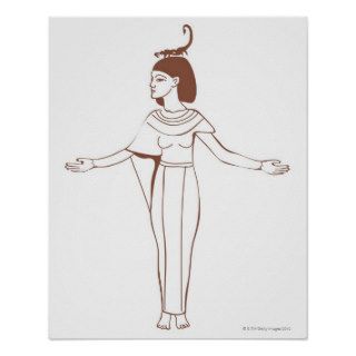 Egyptian Goddess Serket Poster