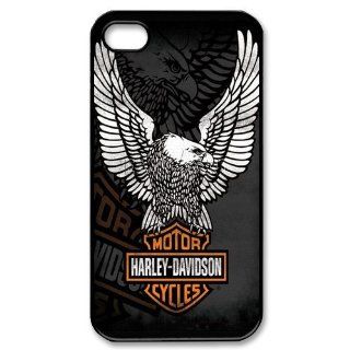 Personalized Harley Davision Eagle Hard Case for Apple iphone 4/4s case BB352 Cell Phones & Accessories
