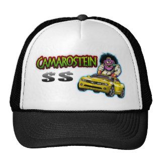 Yellow Chevy Camaro SS Hat