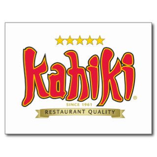 Kahiki Products Postcards