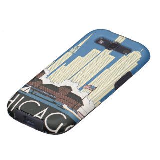 Vintage Travel Chicago Has Everything City Skyline Samsung Galaxy SIII Cover