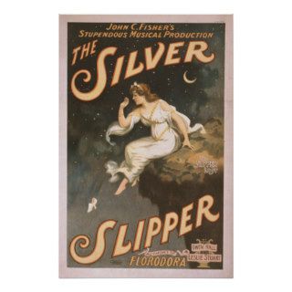 SILVER SLIPPER Musical Act VAUDEVILLE Poster