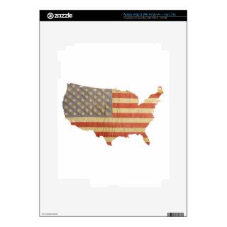 United States Country & Flag Skins iPad 3 Skin