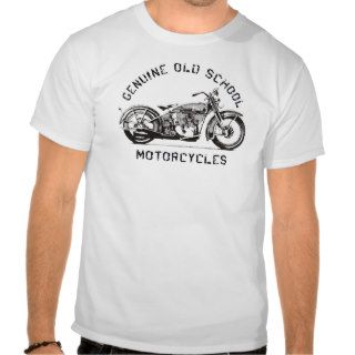 Old School Motorcycles T Shirt