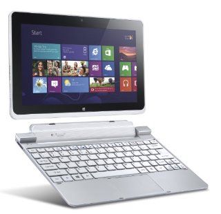 Acer Iconia W510 1422 10.1 Inch 64 GB Tablet with Keyboard Dock (Silver)  Tablet Computers  Computers & Accessories
