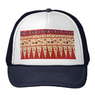 Vintage Kain Panjang Batik Sumatra Indonesia Trucker Hat