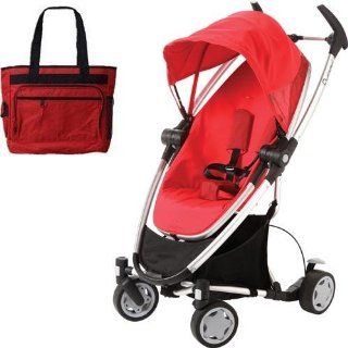 Quinny CV080RLRKIT Zapp Xtra Stroller   Rebel Red with diaper bag  Infant Car Seat Stroller Travel Systems  Baby