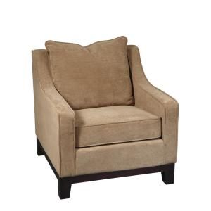 Ave Six Regent Brownstone Fabric Arm Chair RGT51 E11