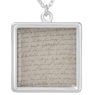 A letter Maria Theresa to King Frederick Jewelry