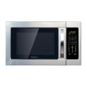 Haier 1.0 cu. ft. Countertop Microwave Oven with Grill and Convection Cooking DISCONTINUED HMC1085SESS