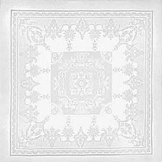 Garnier Thiebaut Beauregard White Tablecloth 75X146  