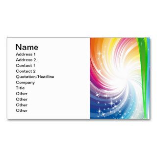 Vector Rainbow Colorful Background digital fun swi Business Cards