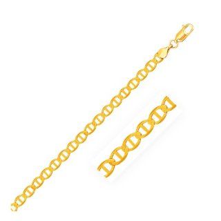 4.5mm 14K Yellow Gold Mariner Link Chain  Misc Other  