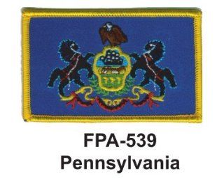 2 1/2'' X 3 1/2'' State Embroidered Patch Pennsylvania