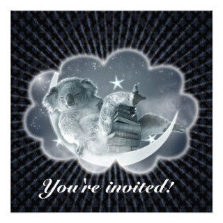 Cosmic Lullaby   Invitation Card, Invite