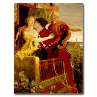 Ford Madox Brown Romeo and Juliet Postcard