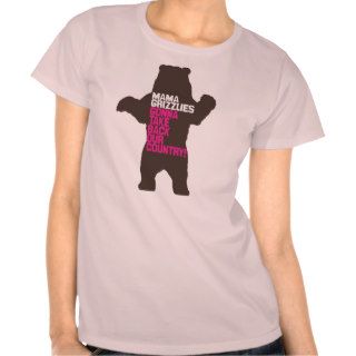 Mama Grizzlies Unite Palin Power T Shirt