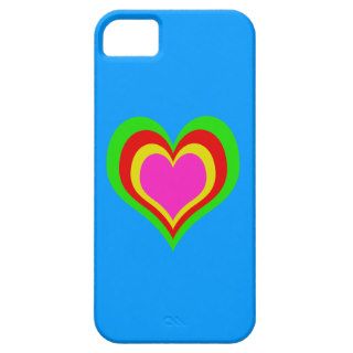 Retro Hearts ~ iPhone5 CHANGE COLOR Barely There iPhone 5 Cases