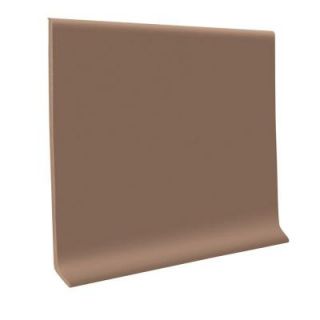 ROPPE Pinnacle Rubber Chameleon 4 in. x 1/8 in. x 48 in. Cove Base (30 Pieces / Carton) 40CR4P624