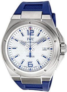 IWC Men's IW323608 Ingenieur Mission Earth White Textured Dial Watch at  Men's Watch store.