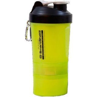 Smart Shake, Shaker Cup, 20 oz., Yellow and Black  Sports Water Bottles  Sports & Outdoors
