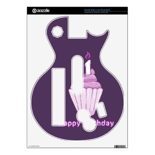 Happy Birthday Cupcake Pink Sugar Guitar Hero Skin