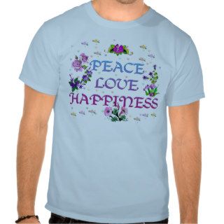 Peace Love Happiness Shirt