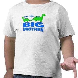 I'm the BIG Brother Custom Dinosaur Design T shirts