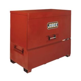 Jobox 74 1/2 in. High Capacity Piano Lid Box with Site Vault Security System in Brown/Tan 1 685990