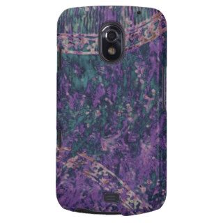 Purple and Emerald Batik Android Phone Case Samsung Galaxy Nexus Cover