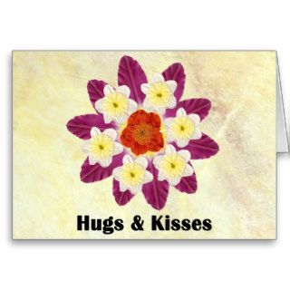 4 Hugs and Kisses Cards