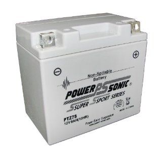 Power Sonic (PTZ7S) Sealed Maintenance Free Powersport Battery Automotive