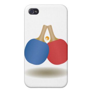 Cool Ping Pong Emblem 2  Case For iPhone 4