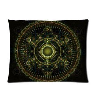 Custom Mandala Art Pillowcase 20"x26" Pillow Protector Cover WPL 378  