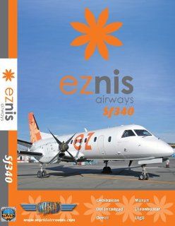 Eznis Airways Saab 340  , Just Planes Movies & TV