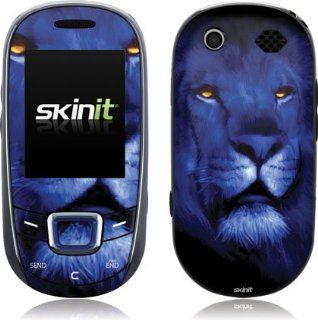 Liquid Blue   Glowing Eyes Blue Lion   Samsung T340g   Skinit Skin Cell Phones & Accessories