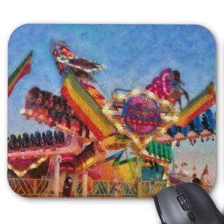 Carnival   A most colorful ride Mouse Pads