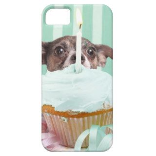 Chihuahua birthday cake iPhone 5 cover